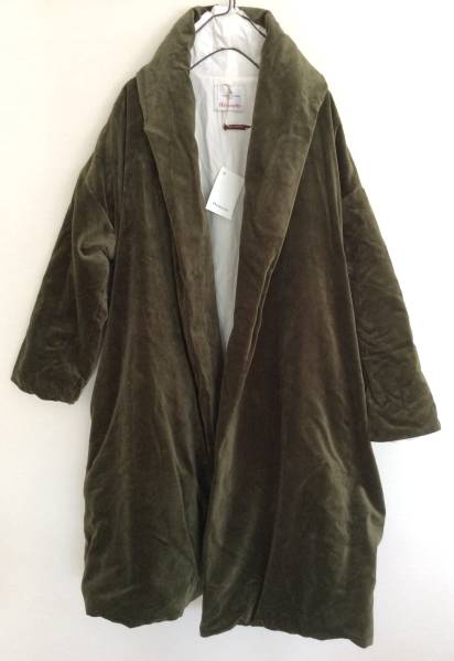 Honneteオネットベルベットショールカラーコート☆nest robe