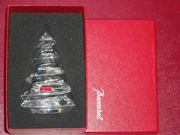 ●バカラのクリスマスツリー●未使用保管品●格安即決●廃盤品？