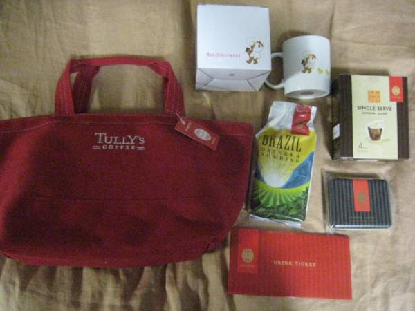 ★2017年★タリーズ★コーヒー★ハッピーバック★レッド★福袋