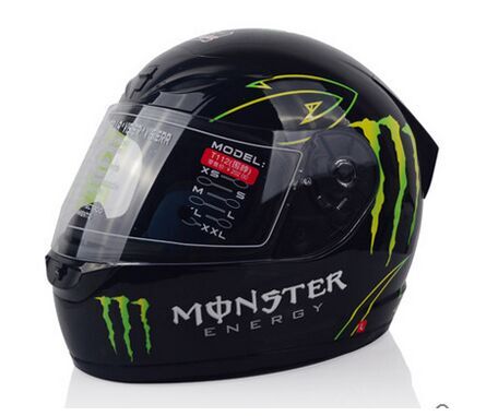 モンスターエナジー MONSTER バイク フルフェイスヘルメット