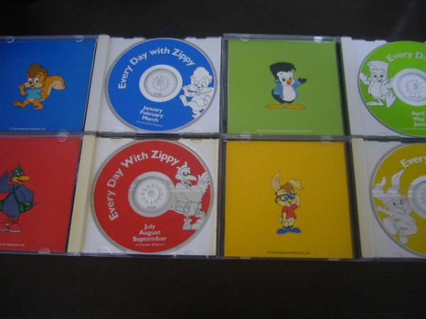 Zippy and Me DVD&CDと時計 ディズニー英語教材 DWE Zippy and Me