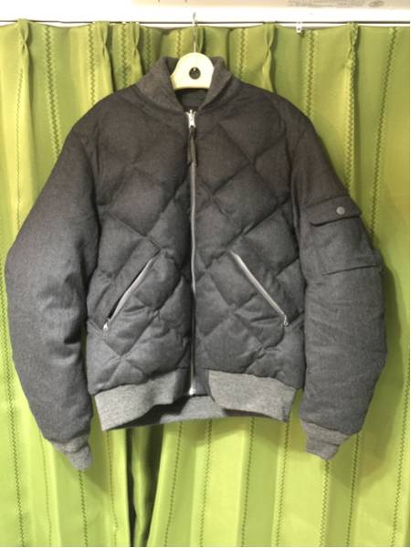 美品 nanamica ナナミカ◆リバーシブル MA-1 ダウンジャケット S