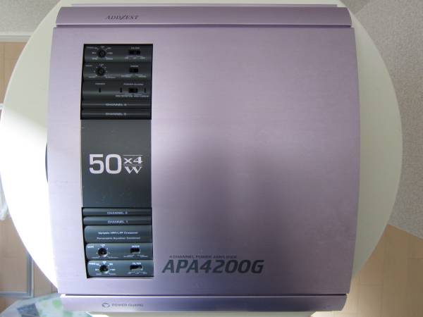 ☆ ADDZEST パワーアンプ APA4200G 4ch☆