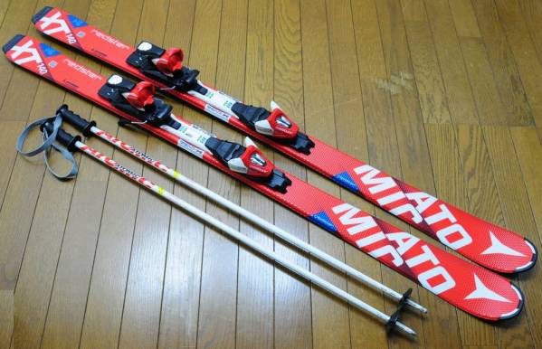 17 アトミック REDSTER JRⅢ 140cm+XTE 045 BIN+ストック USED