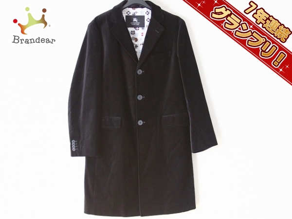 バーバリーブラックレーベルメンズコート バーバリーブラックレーベル コート M メンズ 新品同様 黒 Burberry