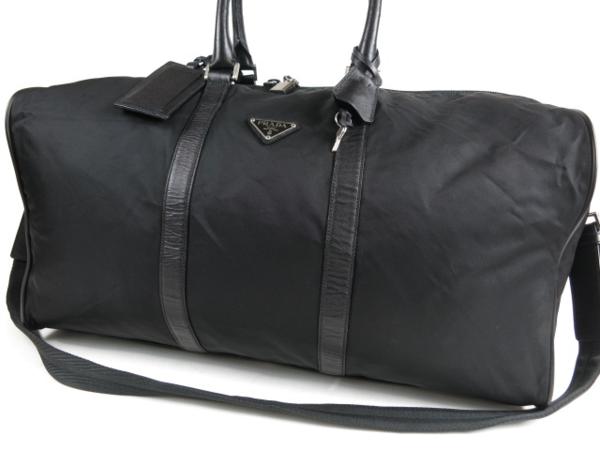 58623★1円本物★プラダボストンバッグ★サフィアーノ中極美品