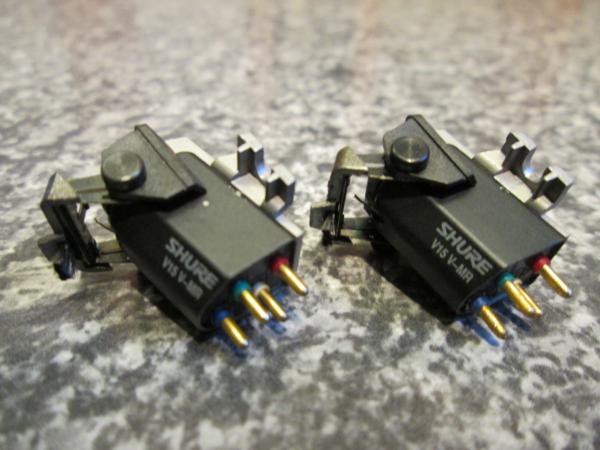 SHURE MMカートリッジ V15 TYPE V-MR ジャンク 2個セット