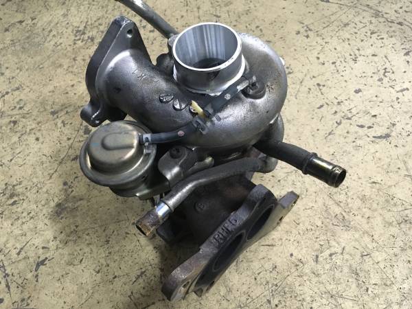 レガシィ(BP5) 後期 6MT VF45 タービン アクチュエータ遮熱板配管等 レガシィ(BP5) 後期 6MT VF45 タービン BP5 タービン 中古