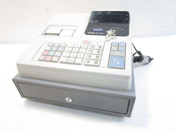 事務・店舗用品 CASIO カシオレジスター CE-2200-V