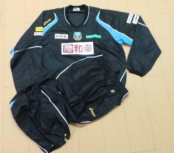 ■川崎フロンターレ 支給品上下セット アシックス■