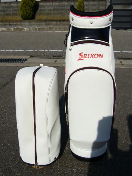 SRIXON（スリクソン）9.5型キャディバッグ GGC-S166（赤×黒） Srixon