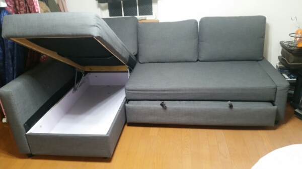 【引取限定】IKEA ソファーベッド