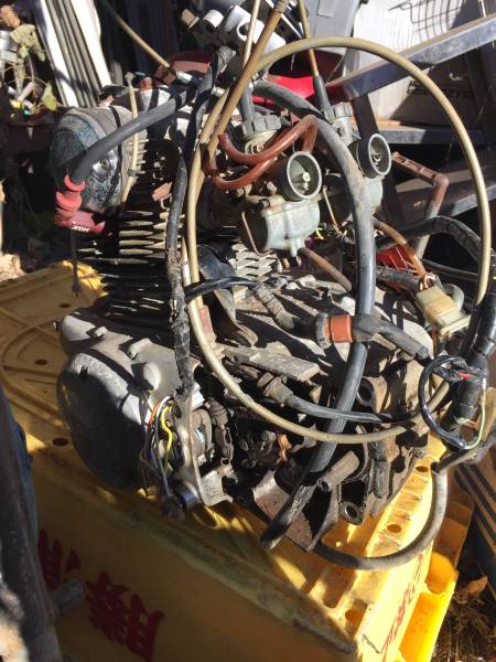 CB125K エンジン OH素材に ホンダ RSC HRC ビンテ CR 旧