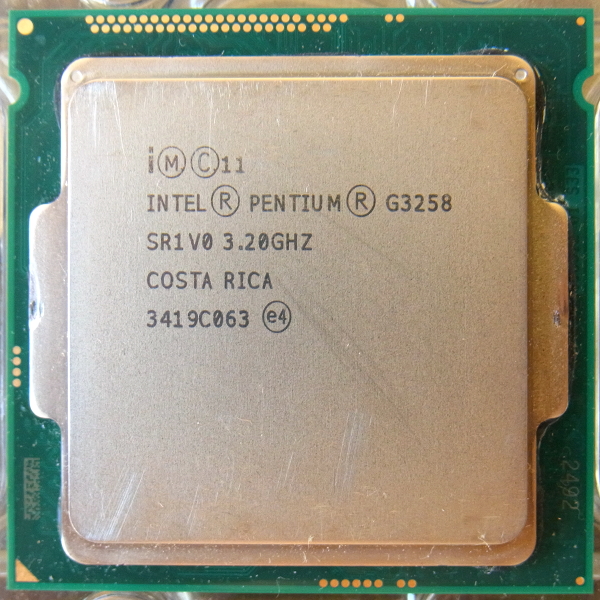 Intel Pentium G3258 3.2GHz/2C2T/LGA1150/Haswell 中古動作品