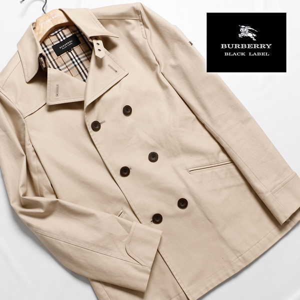 BLACK BURBERRY LABEL バーバリー ブラックレーベル Lサイズ トレンチ