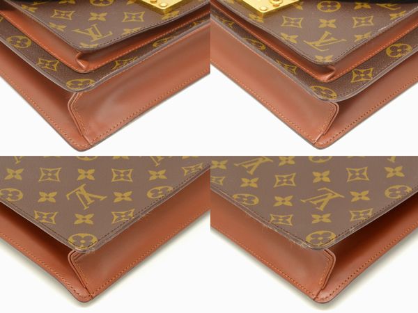 本物 LV LOUIS VUITTON ルイヴィトン M51185 モンソー モノグラム 2WAY 