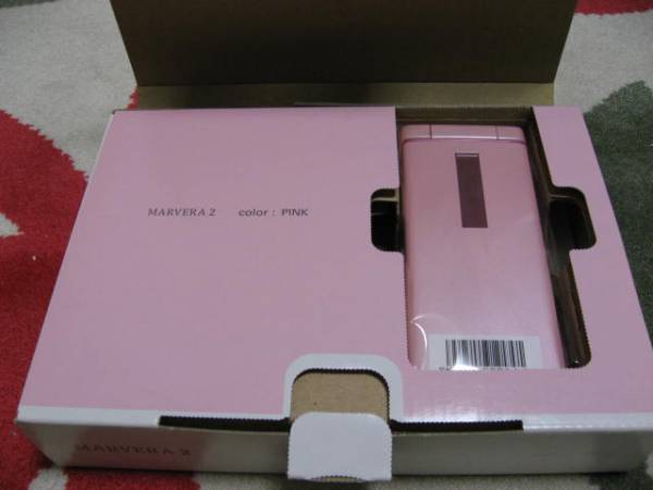 au 3G ＭARVERA2 KYY09 ピンク 新品未使用品　899