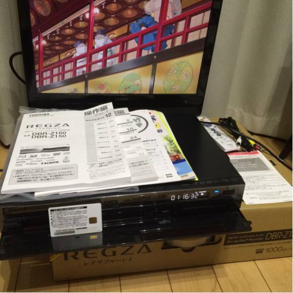 REGZA DBR-Z150 ブルーレイレコーダー HDD 1TB 稼働美品 美品 東芝 レグザブルーレイ DBR-Z150 1TB HDD載替可能 【公式通販】