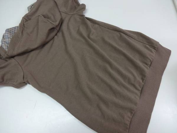 バーバリーブルーレーベル BURBERRY BLUE ジップアップパーカー LABEL