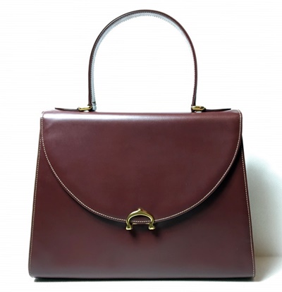 ☆SALE ☆カルティエ Cartier☆マストライン☆ハンドバッグ☆ボルドー 