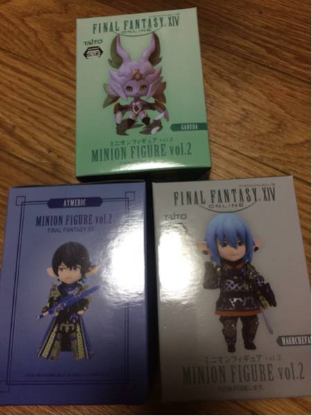 ファイナルファンタジー XIV ミニオンフィギュアvol.2 全3種 a
