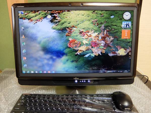 高性能 Core i5☆3D搭載☆富士通ワイド20型パソコン☆地デジチューナー