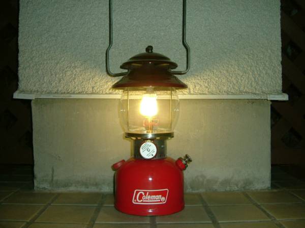 コールマン/Coleman ２００A 赤ランタン １９７０/１１ 実動品 状態良好
