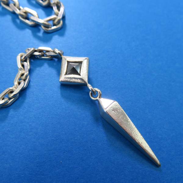 美品*プエルタ デル ソル*ロザリ*スウィング*シルバー950*チェーン*ネックレス*22901