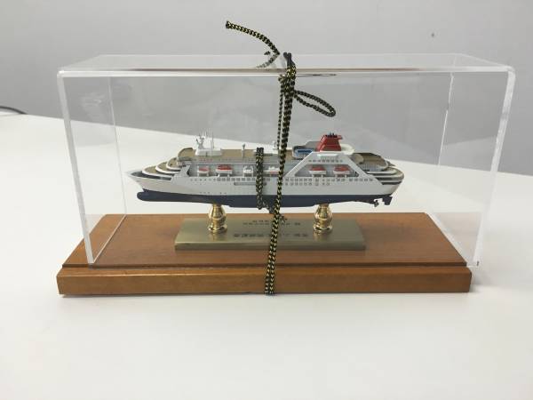 非売品 客船 ふじ丸 神戸造船所 模型 非売品 客船 ふじ丸 神戸造船所 模型