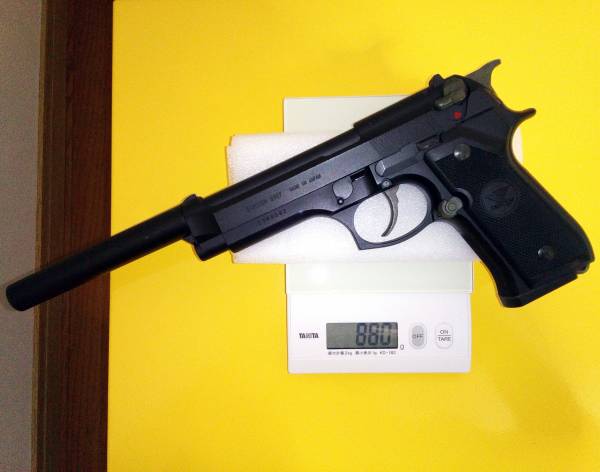 超美品】DIGICON デジコン ガスガン M92F HW ロングバレルタイプ 6mm