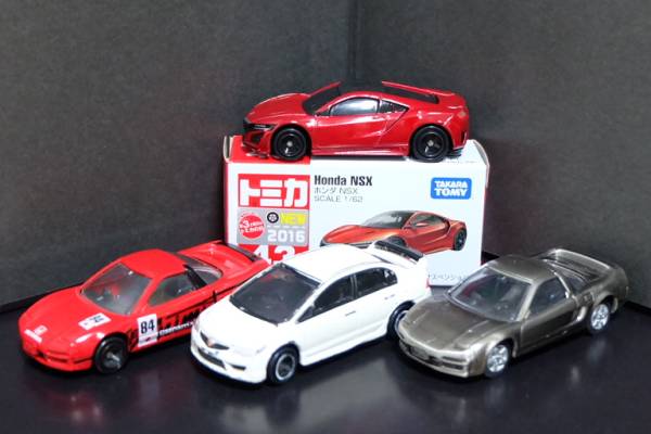 ixo ミニカー5台　まとめ売り トミカ ホンダ 4台セット シビック - R メルカリ トミカプレミアム NSX