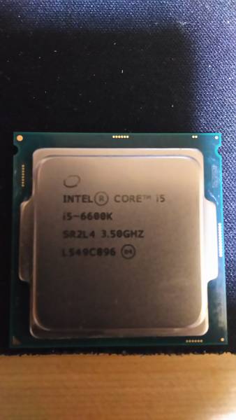 i5 6600k 使用短　欠品無し　美品