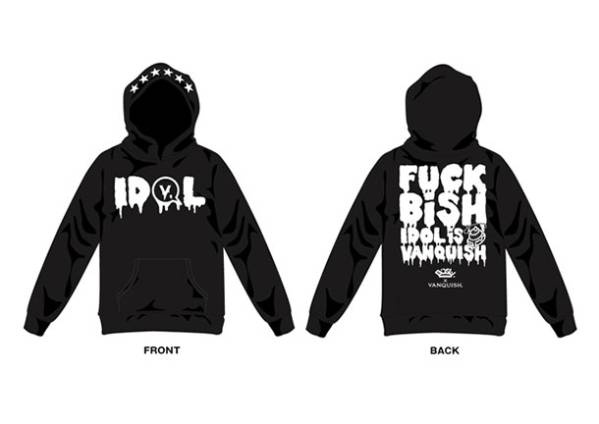 BiSH×VANQUISH 限定パーカー Lサイズ 特典カード付き 新品 ビス アイドル