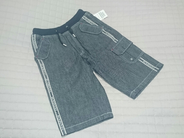 新品★BURBERRYバーバリー デニムハーフパンツ100cm★国内正規品★半額以下