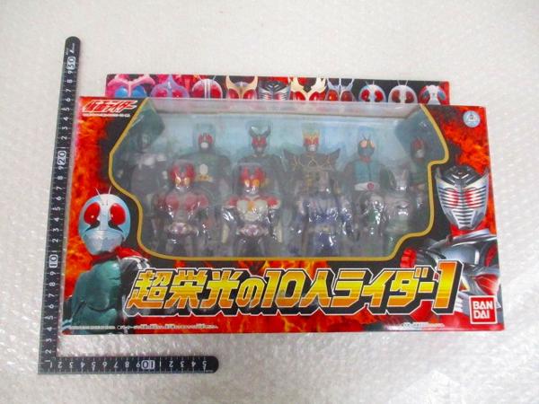 開封 仮面ライダーセット 栄光の10人ライダー,超栄光の10人ライダー1,2