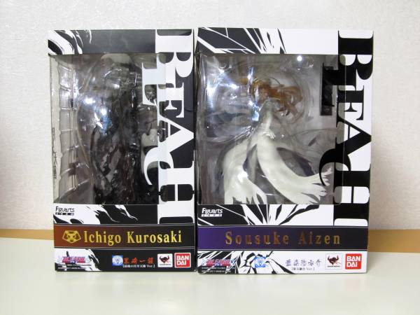 フィギュアーツzero BLEACH フィギュアーツZERO 黒崎一護&藍染惣右介 2
