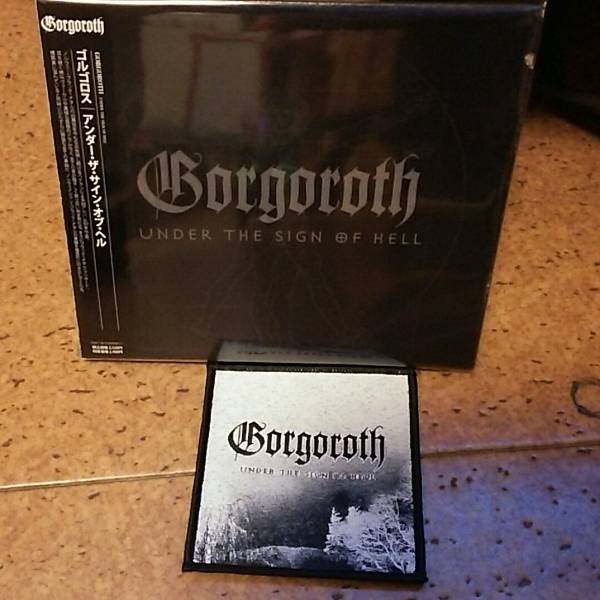 パッチ付★ブラックメタル★gorgoroth/under the sign of hell