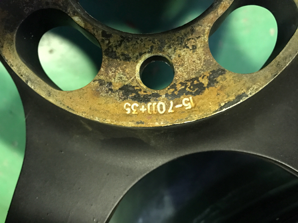 ☆売切☆PCD100 鍛造軽量リーガマスター７J＋35　4本セット　MR-S　ロードスター