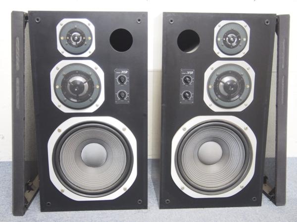 CORAL コーラル 3ウェイ スピーカー X-VII ペア 動作品 ★ 4AA57-2