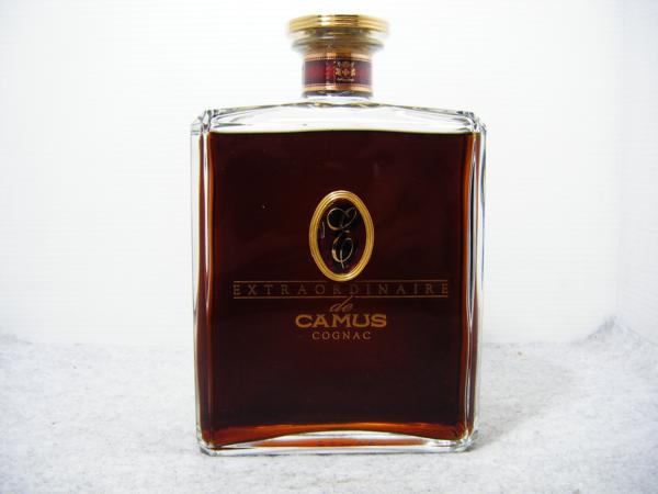 古酒 CAMUS⁄カミュ エクストラオルディネール 赤 箱付 コニャック 未開