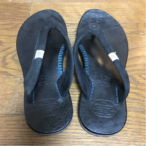 visvim ビズビム LAMA SANDAL FOLK サンダル M 黒 visvim LAMA SANDAL