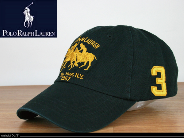 激レア★POLO Ralph Rueben ポロ ラルフローレン a116 ラスト1個！ブラック New York アメリカン・トラディショナル お洒落 キャップ♪