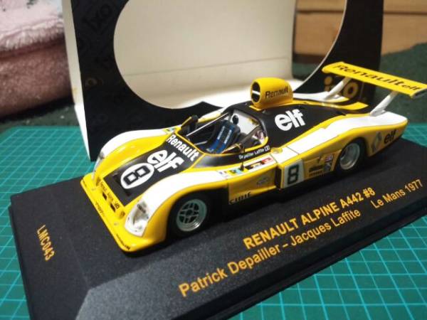 絶版 1/43 スパーク ルノー アルピーヌ A442 1977年 ルマン24時 ターボ
