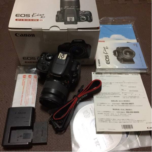 ◇1円～◇中古◇Canon EOS X7 標準ズームレンズセット 付属品多数