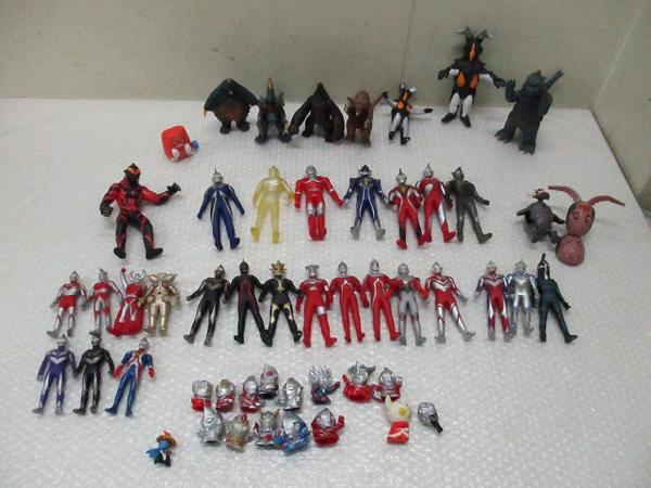 ▼まとめ売り ウルトラマン ソフビ，ウルトラエッグ，指人形等ゼットン，レッドキング他