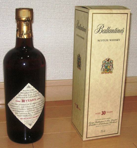 30年 バランタイン バレンタイン 750ml 古酒 Ballantines OLD VERY
