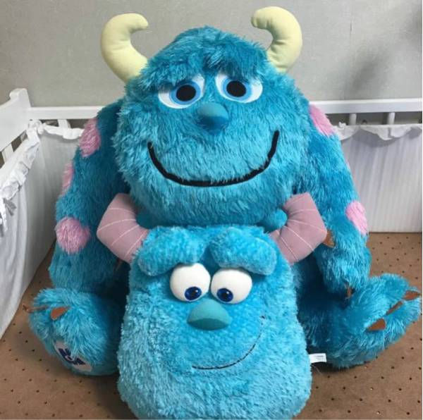 超特大☆モンスターズインク サリー ぬいぐるみ_3