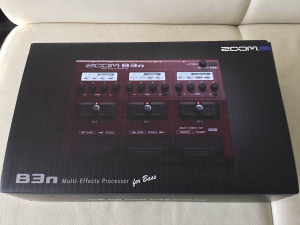 ZOOM B3n ズーム ベース用マルチエフェクター マルチエフェクター