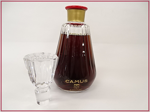 1円カミュ バカラボトル 替え栓付き コニャック 700ml 古酒 【030】