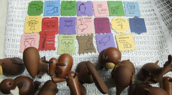 千趣会 ロイヤルペット ウッドアニマル 全20体セット！昭和レトロ